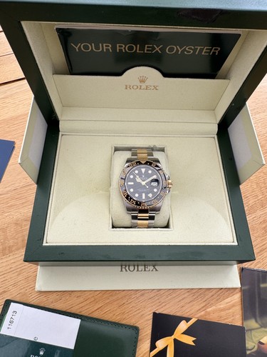 Rolex gmt master 116713ln - rolex,