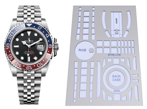 Watch film protection - kit, for