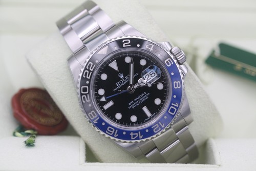 Crolex gmt master batman - ii, 'batman'