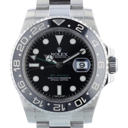 Rolex gmt master - ii, 116710ln