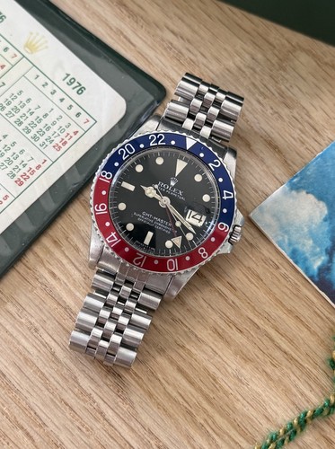 Rolex gmt master pepsi 1675 - master,