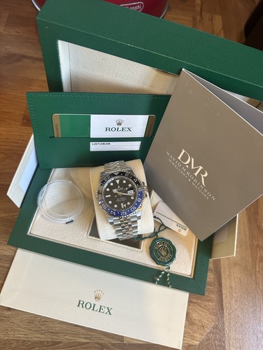 Rolex gmt master batgirl - rolex, gmt-master